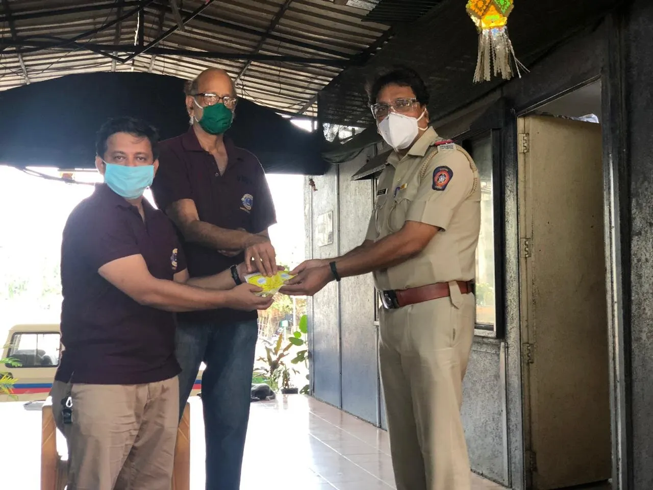 Immunity kits handed over to police officers