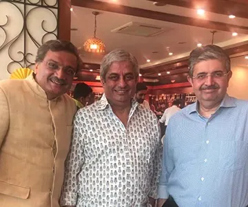 Mr. Snehal Shah with Mr. Aditya Puri and Mr. Uday Kotak